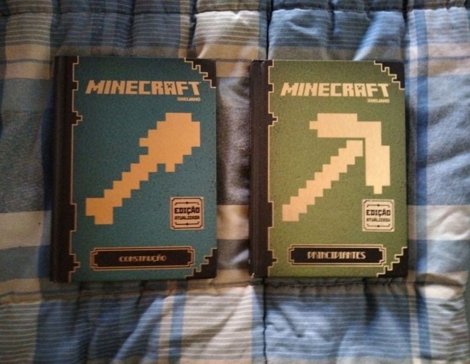 2 livros Minecraft (Principiante e Construção)