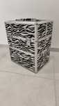 Kufer kosmetyczny XL zebra