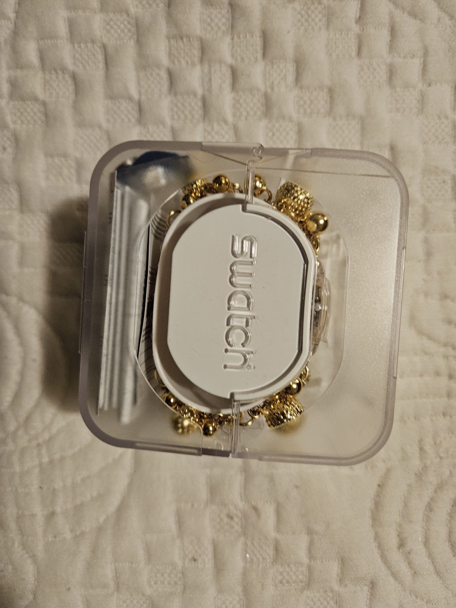 Relógio Swatch Dourado