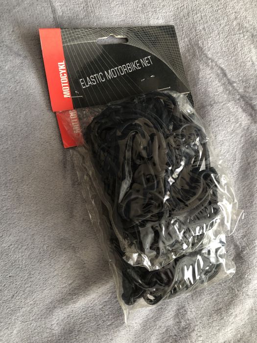 Elastyczne siatki motocyklowe 2 sztuki w komplecie