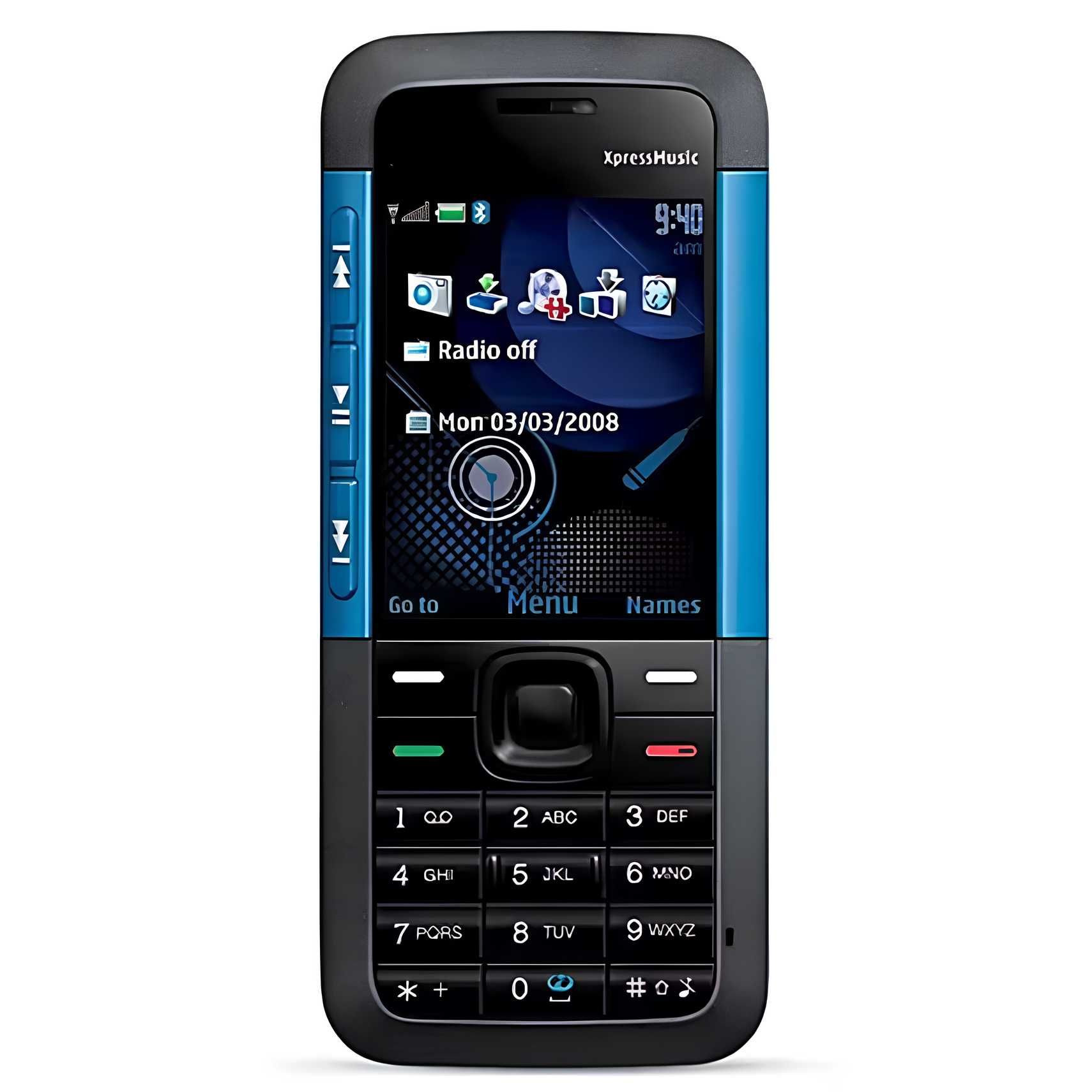 Мобильный телефон Nokia 5310 XpressMusic Blue 2.1" 320x240 2МП 860 мАч