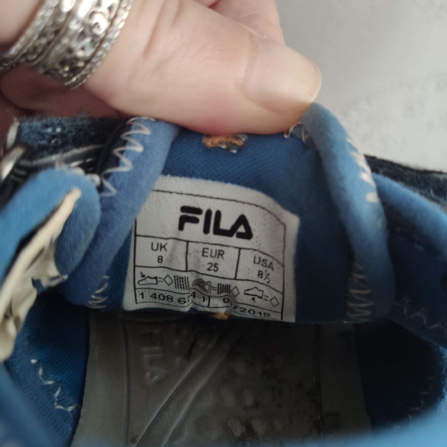 Fila sandały sportowe r 25 dla chłopca