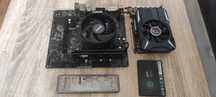 Części Ryzen 3 1200 Płyta AsRock AB350 2x8gb RAM SSD 256gb RX560 2gb