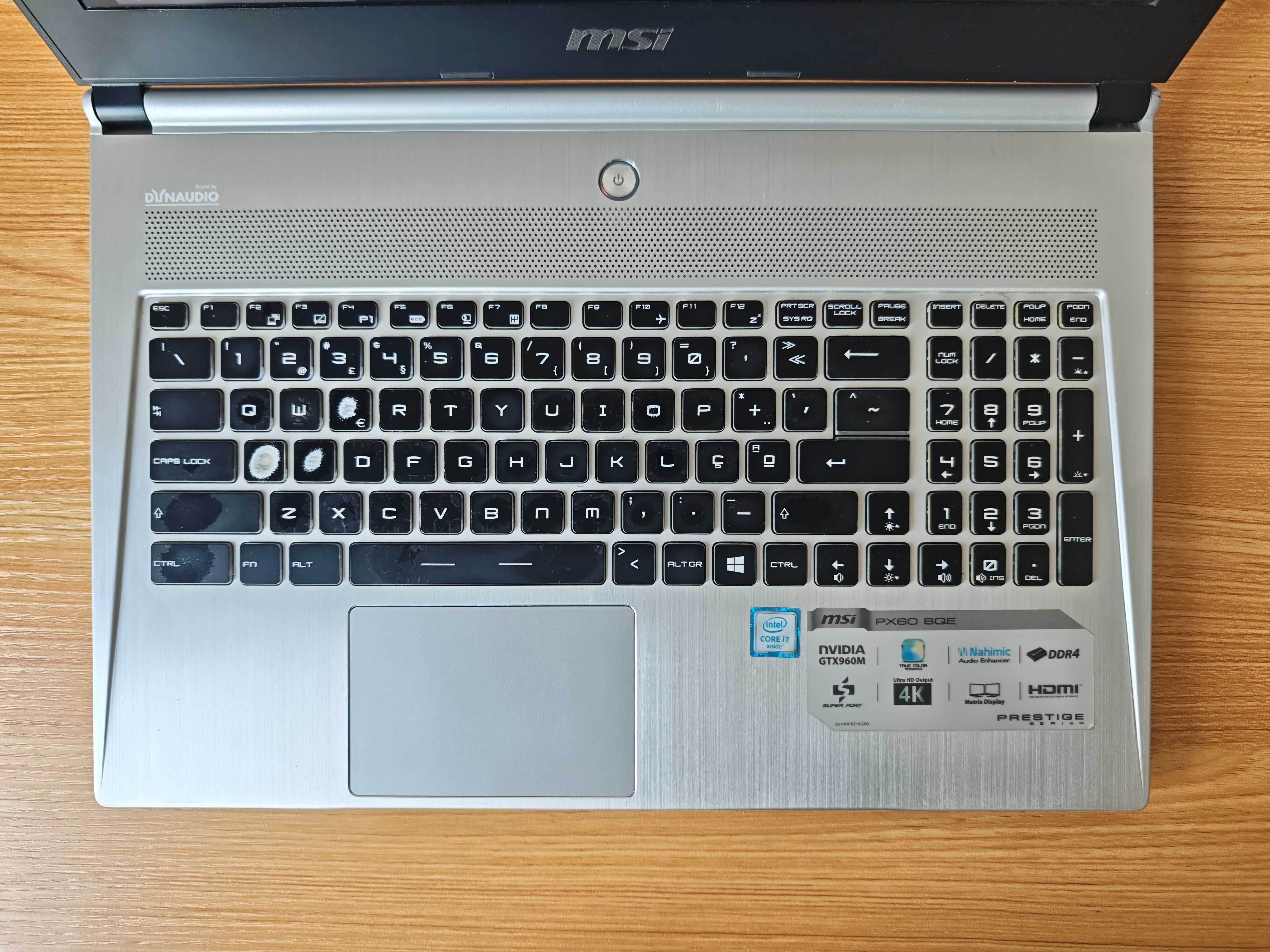MSI PX60 6WE – Portátil de Alta Performance