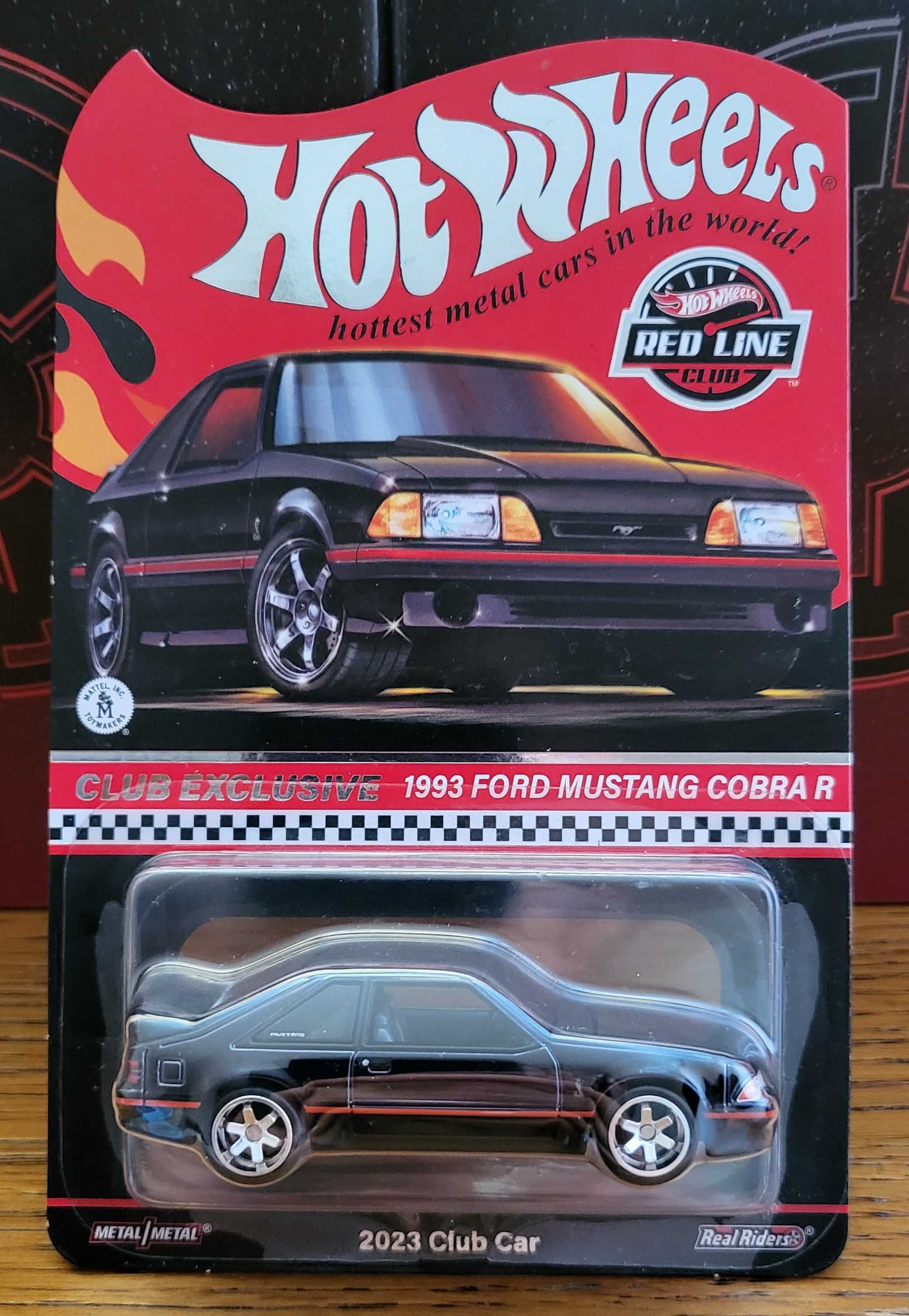 Hot Wheels RLC 1993 Ford Mustang Cobra R