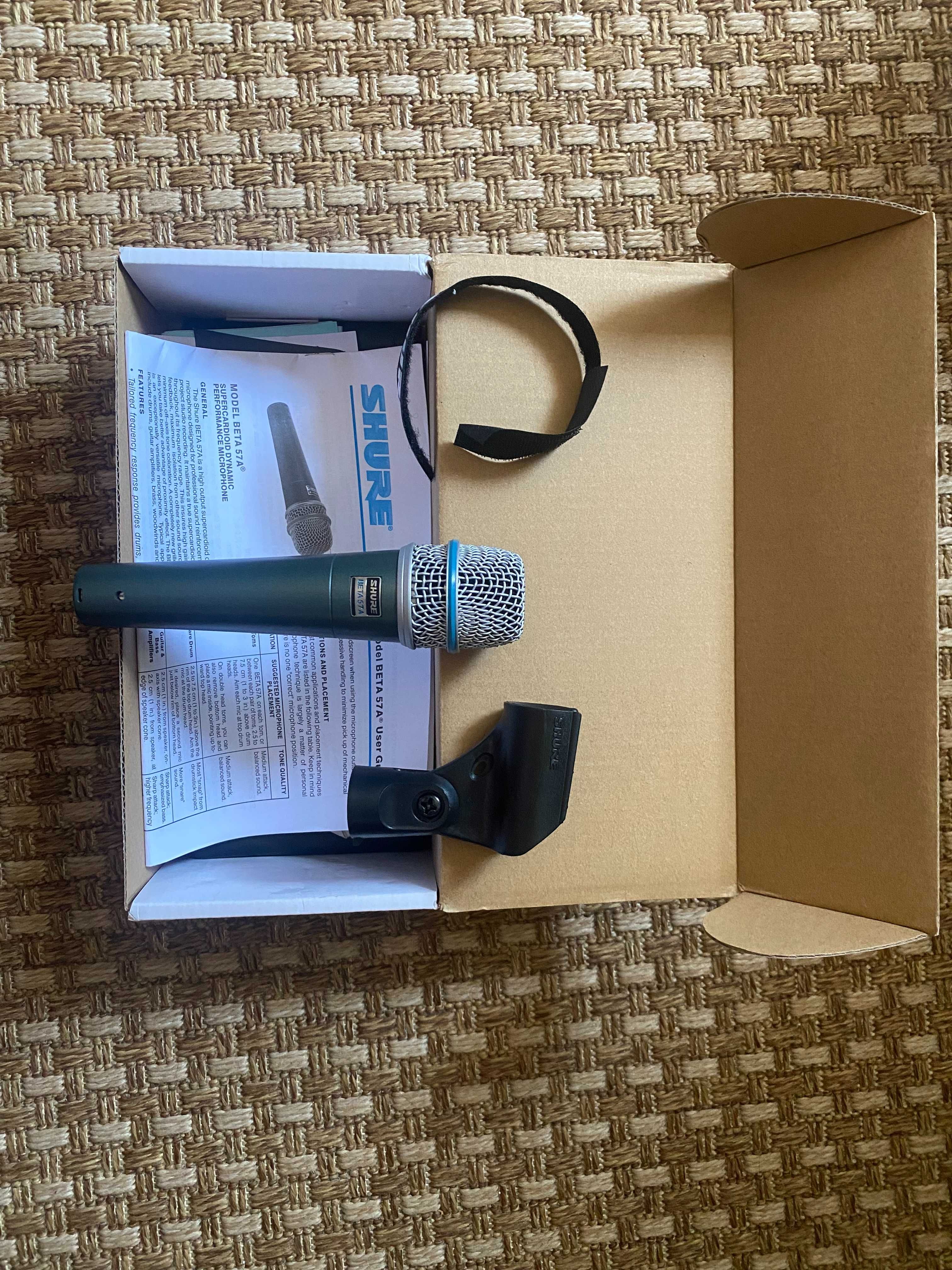 Microfone SHURE Beta 57 – Como Novo
