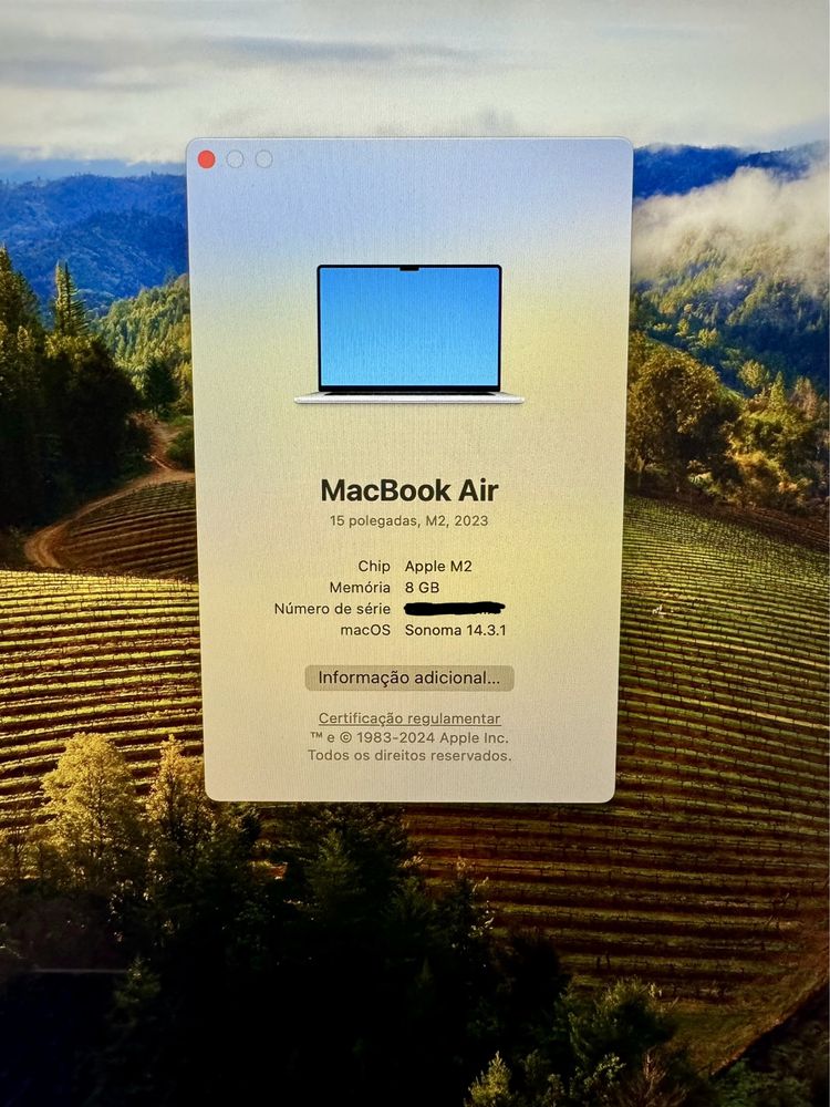 Macbook Air 15" M2 - 8GB - 512GB Silver
