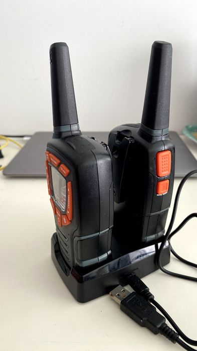 Intercomunicadores COBRA sem fios 10km, 22 canais