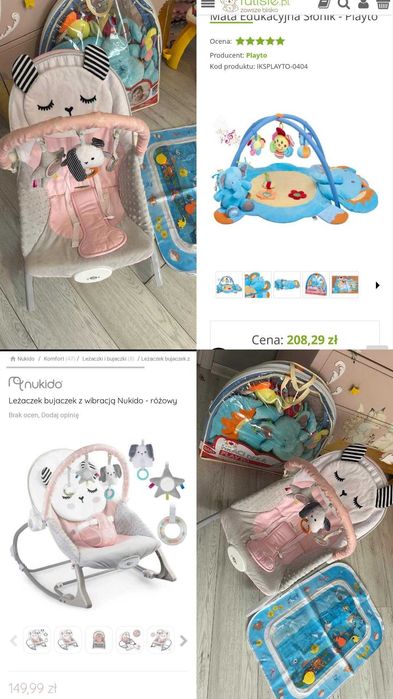 Bujaczek+mata edukacyjna+ mata wodna