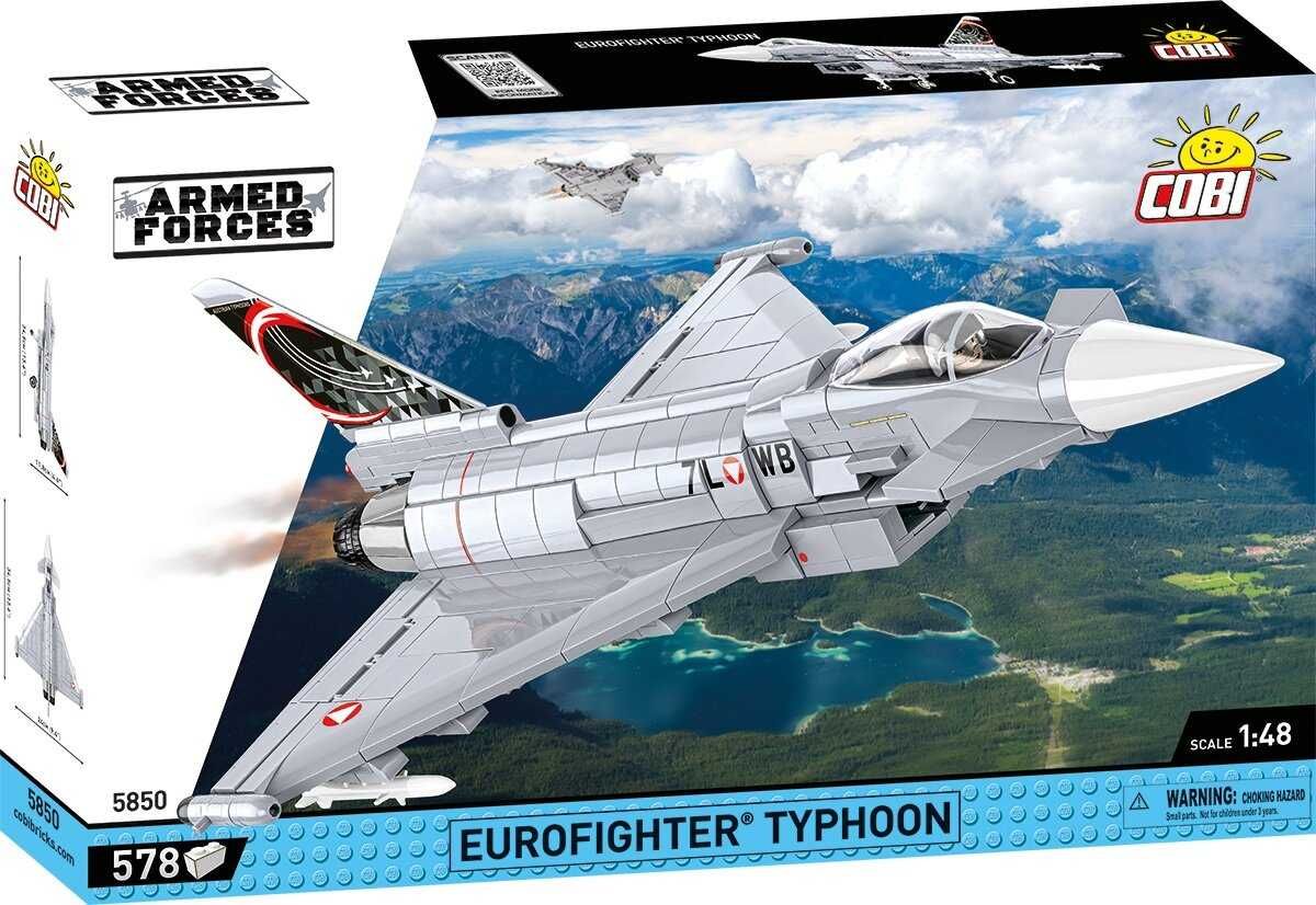 Nowe Klocki plastikowe COBI Armed Forces Eurofighter Typhoon COBI-5850