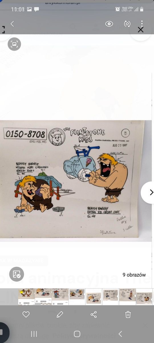 Folie animacyjne flinstonowie