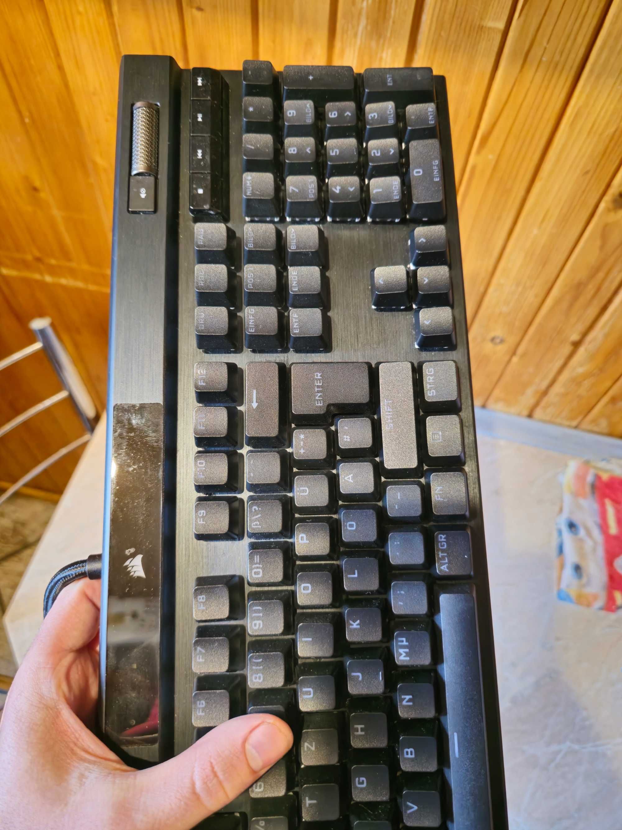 Klawiatura Corsair k100 OPX czarna