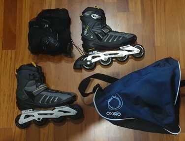 Patins em linha adulto