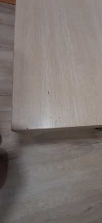 Stolik IKEA Lack 55x55 grubość 45 mm na kółkach