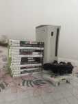 Vendo xbox 360 em bom estado com 2 comandos e 14 jogos