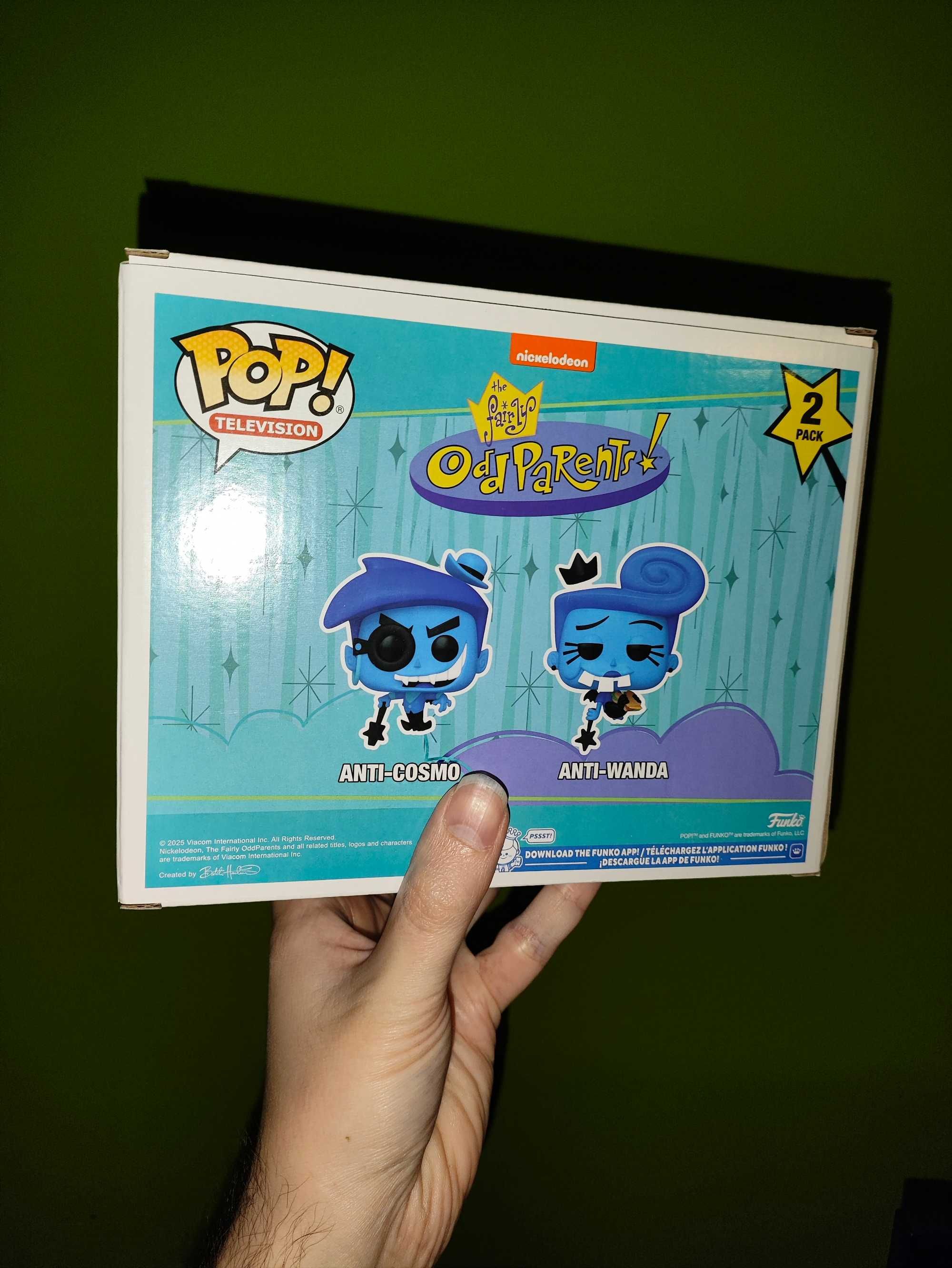 Funko Pop! Anti-Cosmo & Anti-Wanda Oddparents Wondercon Exclusive