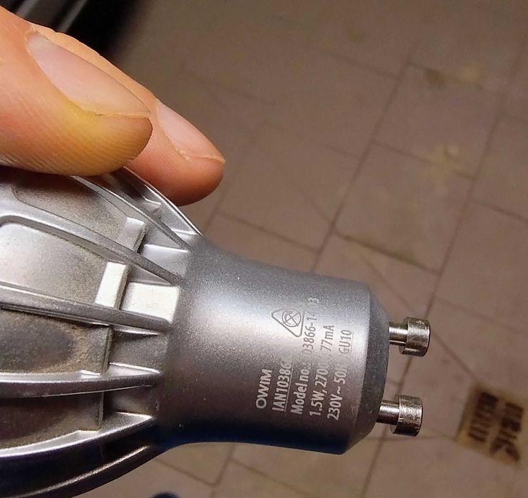 Żarówka LED GU10 1.5W