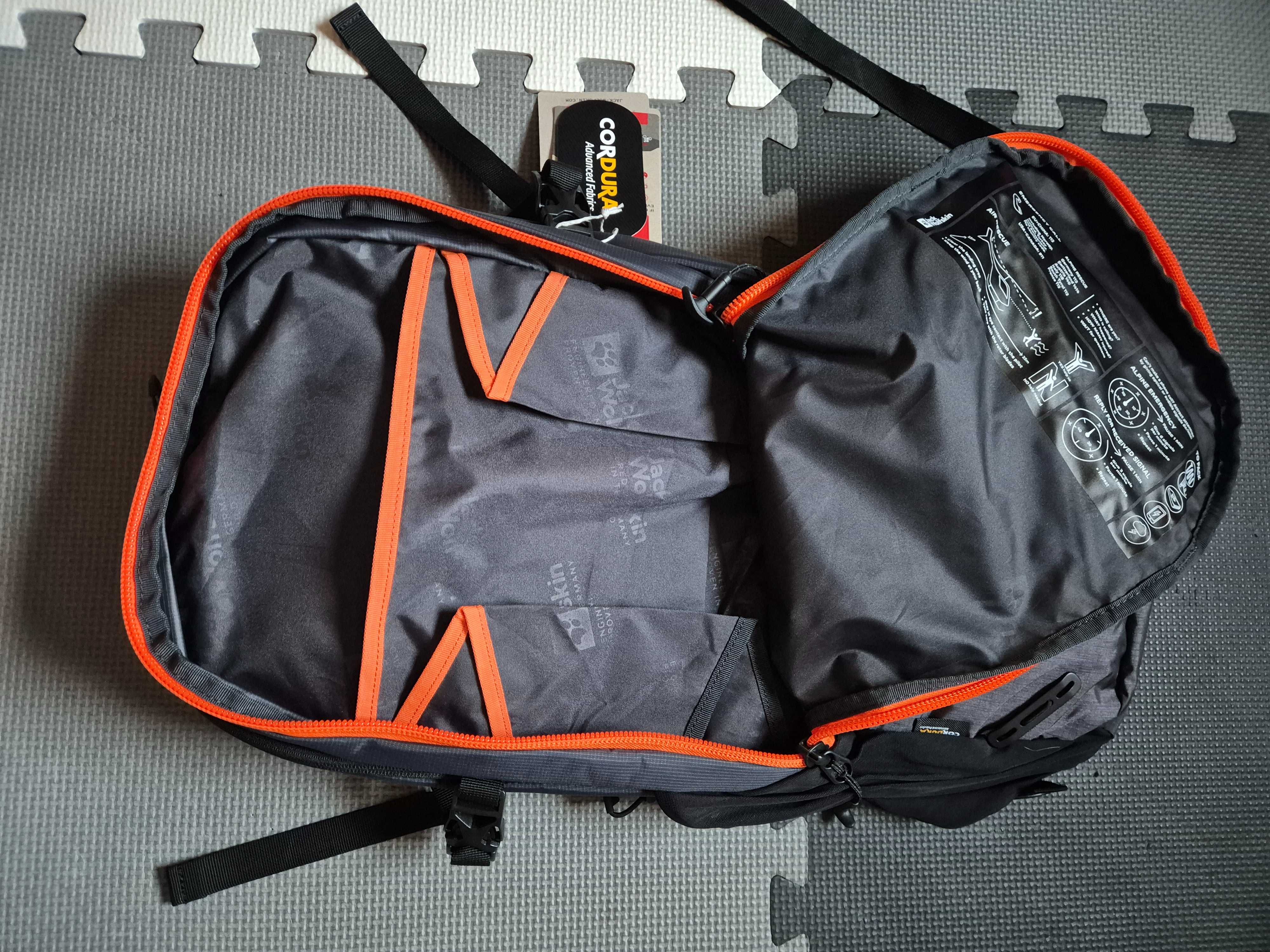 Nowy super plecak skiturowy skitour Jack Wolfskin Alpspitze 25