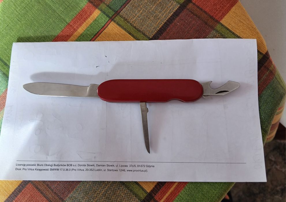 Stary scyzoryk Lata PRL Gerlach.