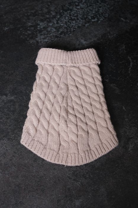 Sweter dla małego pieska lub kota, rozmiar S
