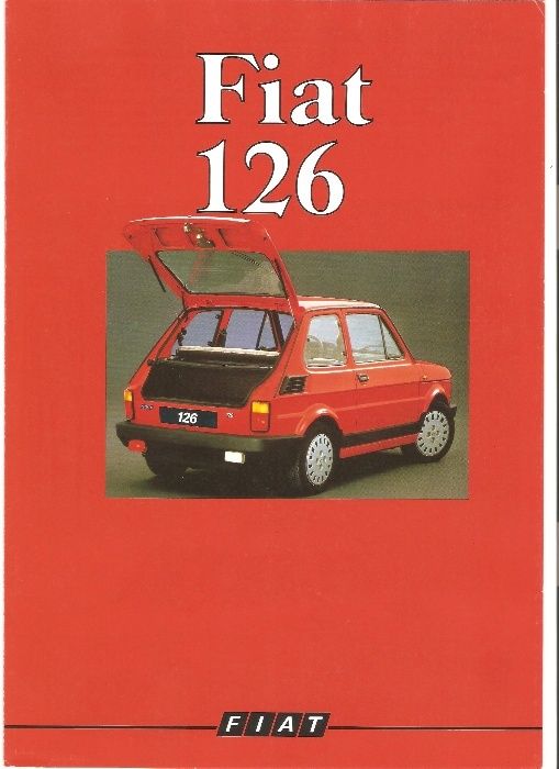 Polski Fiat 126p z 1987 NA INNEJ POLSKI FIAT 125p