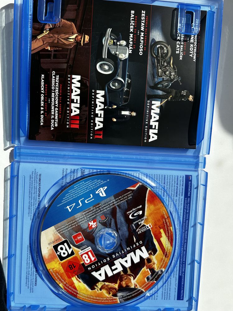 Mafia definitive edition na Playstation 4