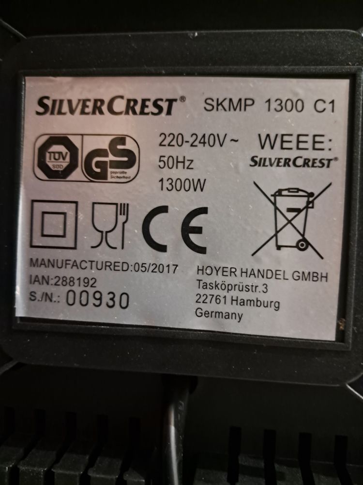 Mieszadła do robota silvercrest