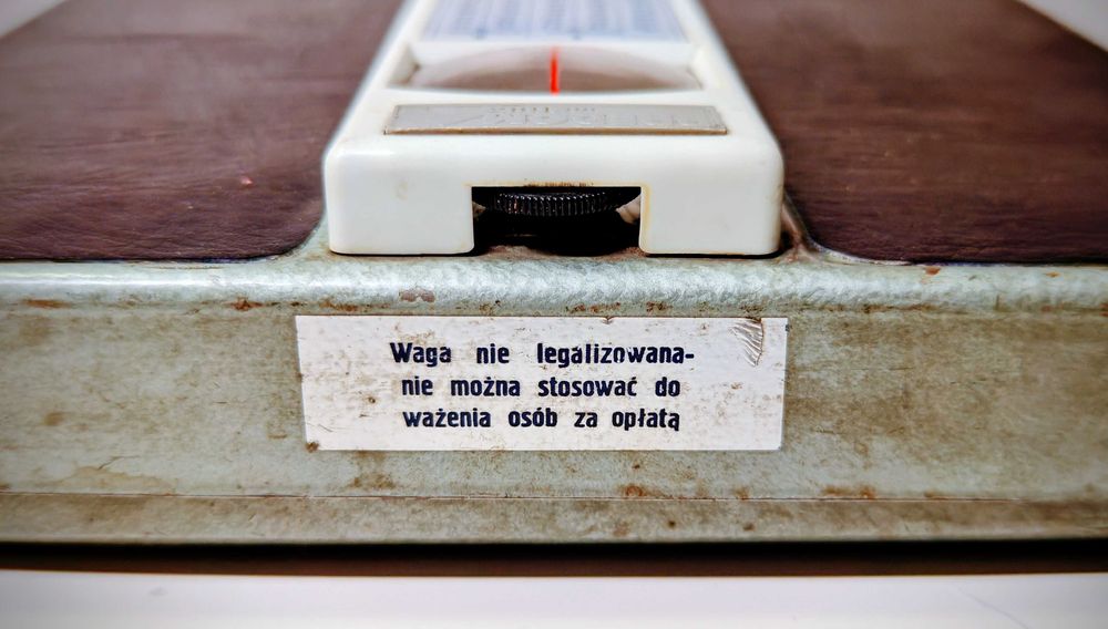 Waga osobowa Predom-Metrix Tczew WO120 analogowa