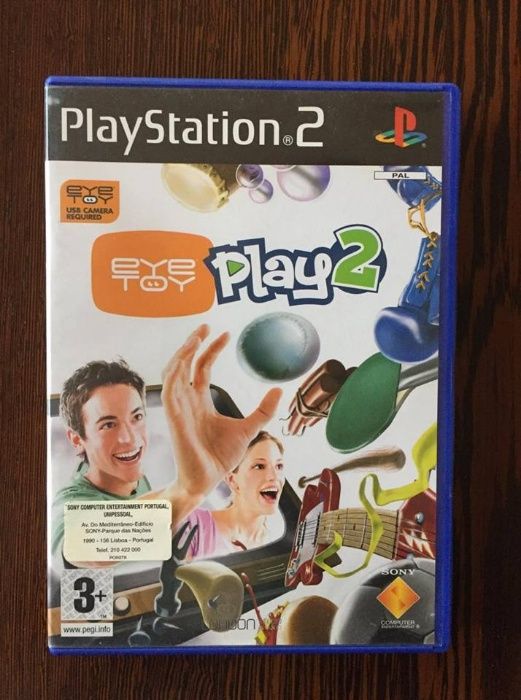 Jogo Playstation 2 - Eye Toy Play 2
