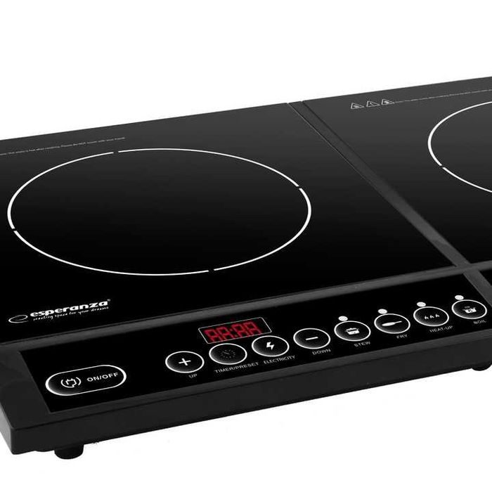 KUCHENKA indukcyjna płyta 2-PALNIKOWA 2000W