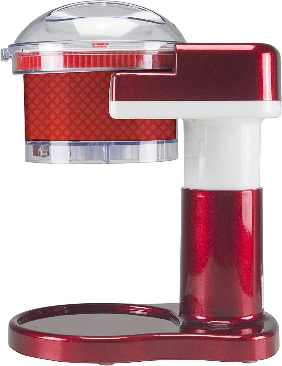 Máquina de gelo, 30 W, tigela não incluída, vermelho