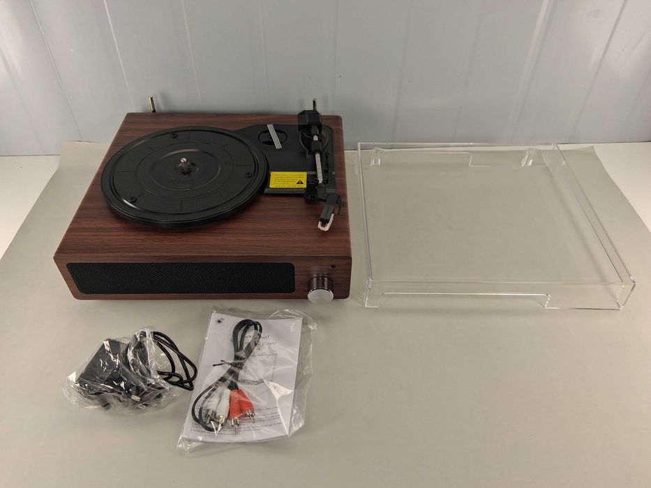 C230 Retro Odtwarzacz A6 Audio Turntable z Głośnikami i USB