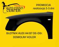 Błotnik w kolorze AUDI A4 B7 04-08r. , Szybka realizacja , wysyłka