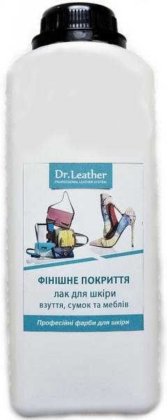 Лак DR. LEATHER глянцевый для кожаных изделий, 800 мл