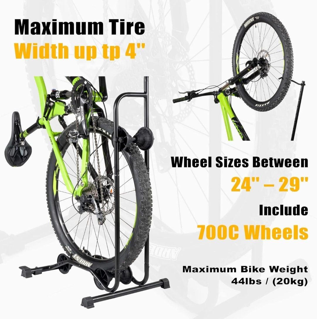 CyclingDeal Premium pionowy i poziomy stojak na rowery