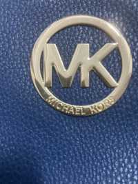 MK michael kors nerka torebka granatowa śliczna logo złote