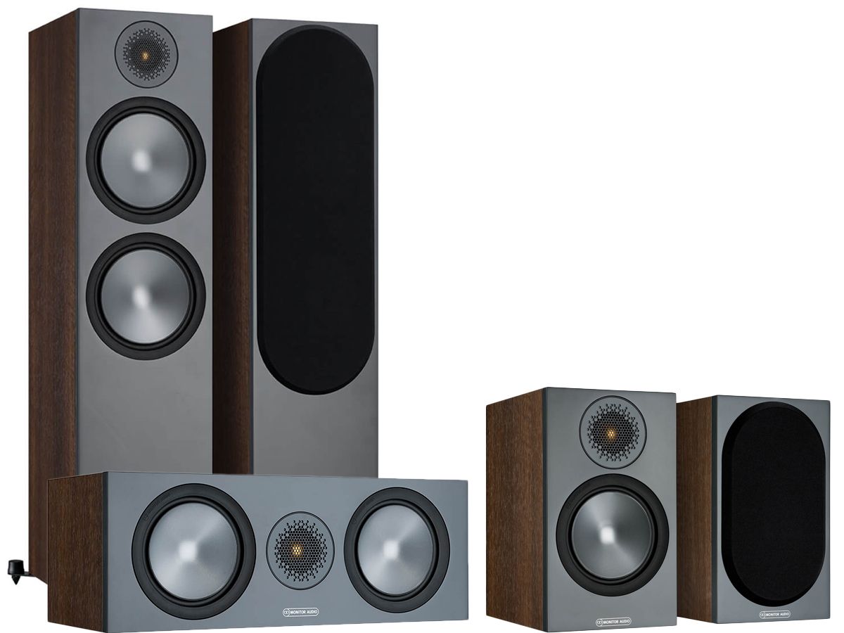 Monitor Audio BRONZE 6g 500 + 50 + C150 ZESTAW KINA DOMOWEGO