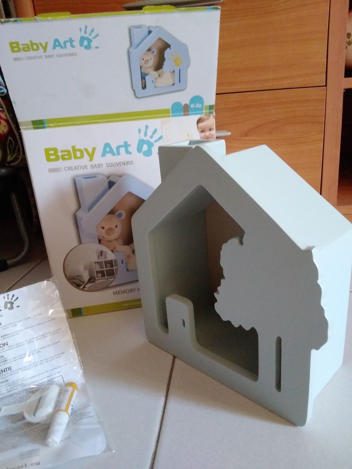 Baby Art Memory House - Casa decorativa para guardar pequenos objectos