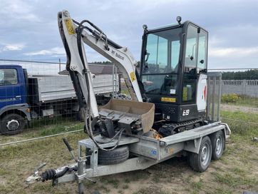 Wynajem Minikoparka Bobcat E19 Roczna 250zl/dzien!