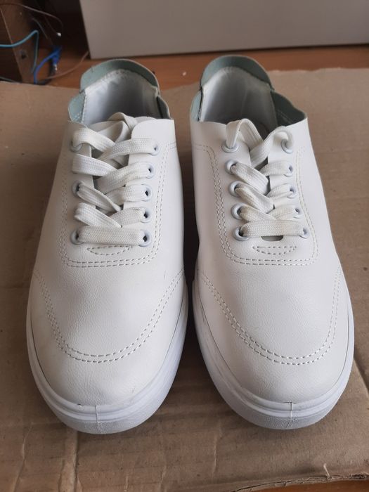 Кросівки жіночі (кеди) Girnaive 39р, шкіра (кожа) білий колір