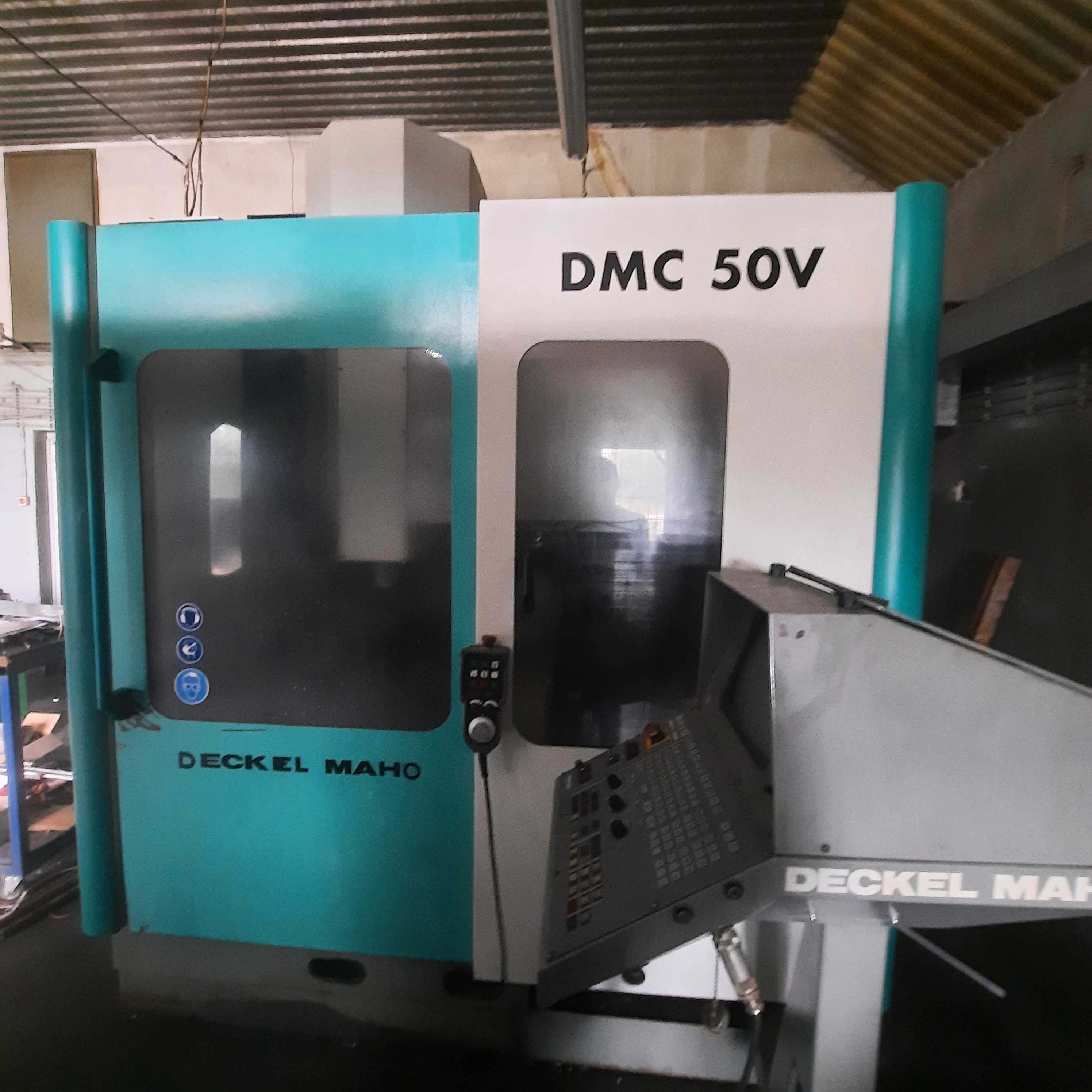 frezarka DECKEL MAHO DMC 70 V centrum obróbcze cnc likwidacja zakładu
