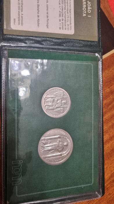 Moedas em Prata de Coleção