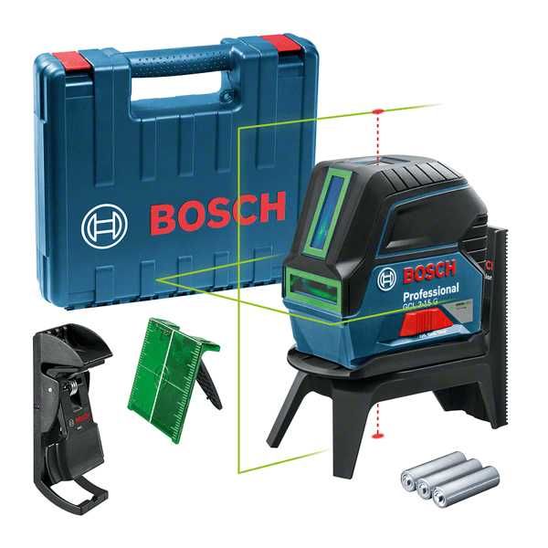 Laser krzyżowy zielony Bosch - wypożyczalnia sprzętu RENT TO-TU