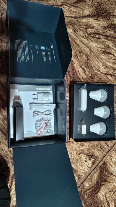 Набор 3 ARGB  лампочки и WIFI контролер