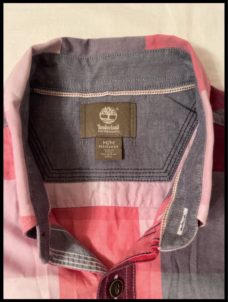 Timberland koszula w kratkę