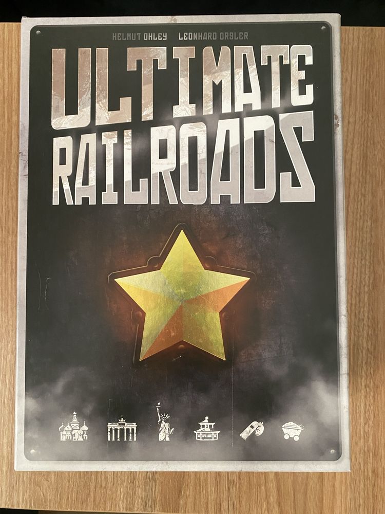 Gra planszowa Ultimate Railroads