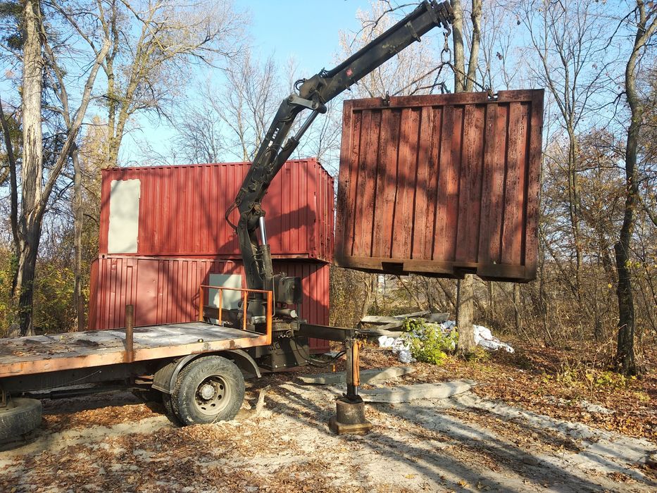 Манипулятор на Ивеко 10 ТН.