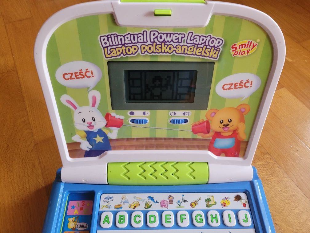 Laptop edukacyjny polsko - angielski Smily Play