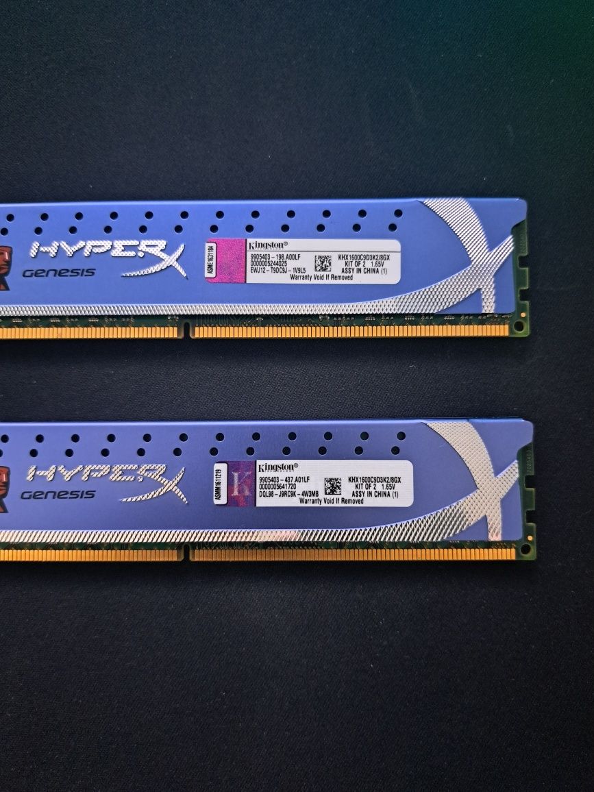 Kostki RAM Hyperx genesis 8GB 1600MHz DDR3