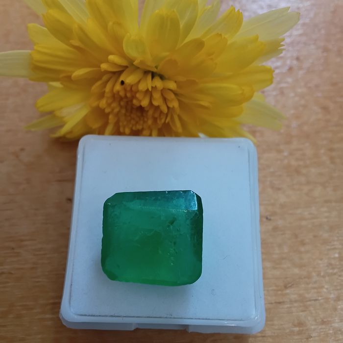 Esmeralda Natural Certificada  Uma Joia Única e Atemporal